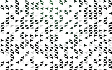 Light Green vector pattern in polygonal style.