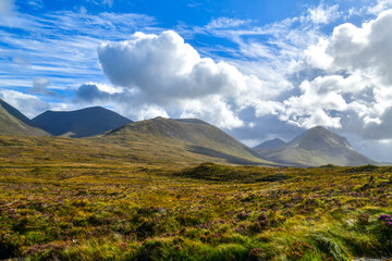 landscape with sky and clouds