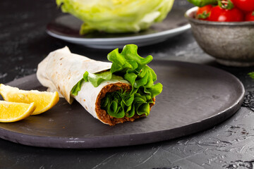Turkish meat cig kofte çiğ köfte