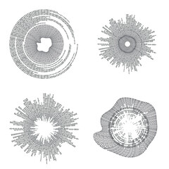 Big data futuristic design . Digital visualization . Particles stream . Binary background . Technology information concept. Flow lines . Vector