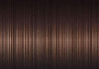 Brunette Glossy Straight Hair Texture. Vector Realistic 3d Illustration. Design Element for Hairdressers, Beauty Salons, Hair Care Cosmetics, Shampoo, Conditioner or Hair Dye Pack