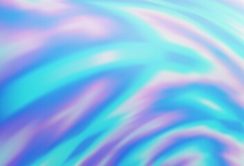 Obraz premium Light BLUE vector blurred template.