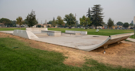 Skate park in Marysville 