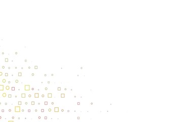 Light Multicolor, Rainbow vector layout with circle spots, cubes.