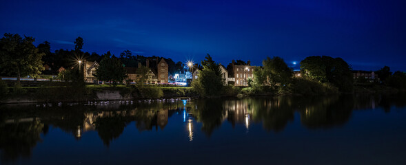 Bewdley at night, Worcestershire
