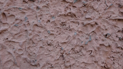 Crumpled rough texture of wall
