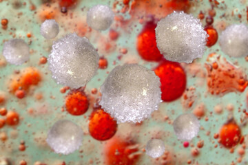 Red White Blood Cells 3D Illustration