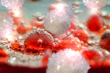 Red White Blood Cells 3D Illustration