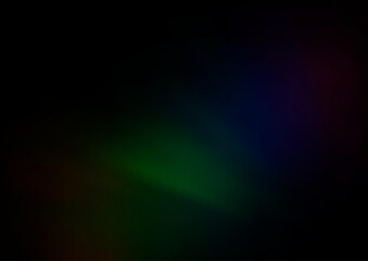 Dark Green vector blurred background.