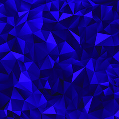 Blue polygonal background. Vector illustration. Follow other polygonal backgrounds collection.