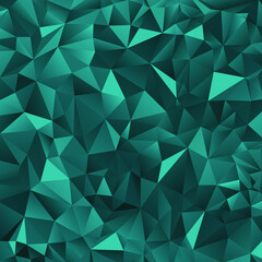 Fototapeta na wymiar Blue polygonal background. Vector illustration. Follow other polygonal backgrounds collection.