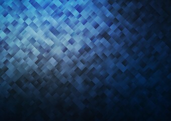 Light BLUE vector pattern in square style.