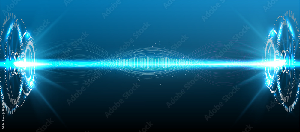 Poster Virtual reality. Futuristic VR head-up display design. Futuristic Vector HUD Interface Screen Design.  HUD UI GUI futuristic user interface screen elements set. High tech screen for video game. 