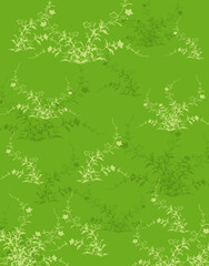 植物柄のパターン