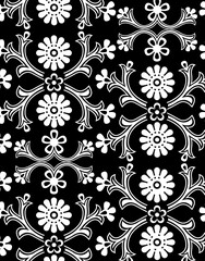 花柄のパターン