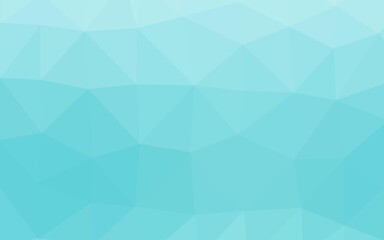 Fototapeta premium Light BLUE vector blurry triangle texture.