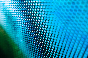 CloseUp LED blurred screen. LED soft focus background. abstract background ideal for design.