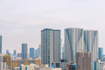 Naklejka premium 東京の都市風景