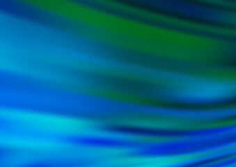 Light Blue, Green vector abstract blurred background.