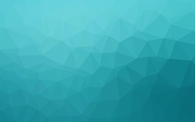 Light BLUE vector low poly layout.
