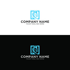 Vector linear icons and logo design elements - horse vector