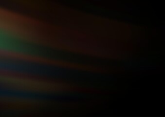 Dark Black vector blur pattern.