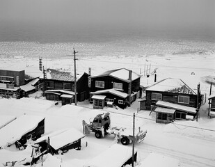 厳冬の宗谷岬 © Paylessimages