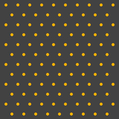 Halloween pattern polka dots. Template background in orange and gray polka dots . Seamless fabric texture. Vector illustration