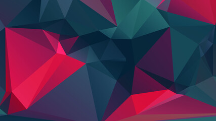 Abstract Color Polygon Background Design, Abstract Geometric Origami Style With Gradient. Presentation,Website, Backdrop, Cover,Banner,Pattern Template