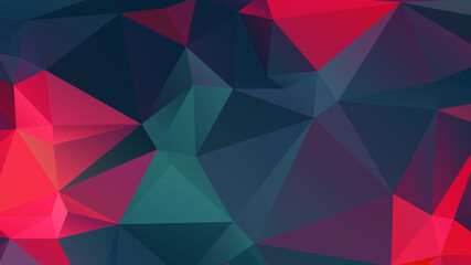 Obraz premium Abstract Color Polygon Background Design, Abstract Geometric Origami Style With Gradient. Presentation,Website, Backdrop, Cover,Banner,Pattern Template