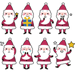 サンタクロースの詰め合わせ