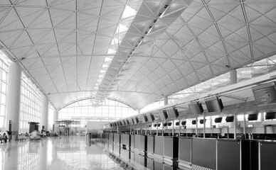 Hall of Hong Kong International  Airport