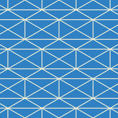 Hexagon art deco pattern background.