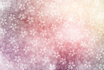 桜　年賀状　和柄　背景