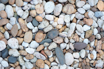 pebbles stone on the beach