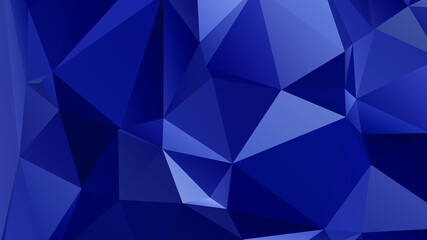 Abstract Blue Color Polygon Background Design, Abstract Geometric Origami Style With Gradient. Presentation,Website, Backdrop, Cover,Banner,Pattern Template