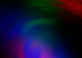 Dark Multicolor, Rainbow vector bokeh and colorful pattern.