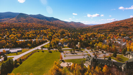 Waterville Valley, Autumn in New Hampshire