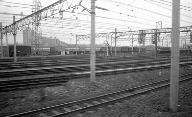 鉄道　国鉄・大宮貨物操車場