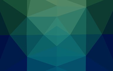 Light BLUE vector low poly texture.