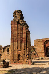 Ancient old architectural heritage made during muslim era in India