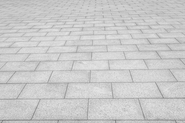 A pavement made of slate.