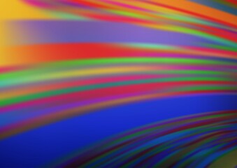 Obraz premium Light Blue, Red vector blurred and colored background.