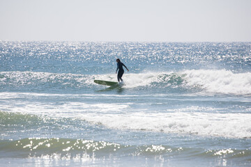 Naklejka premium Surfing