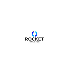 rocket logo design icon template premium
