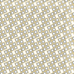 Geometric abstract pattern design with simple Square shape.Seamless vector abstract background.Gold and White Pattern.Graphic modern pattern.