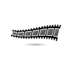 Film strip logo images