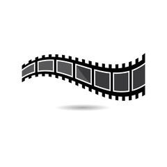 Fototapeta na wymiar Film strip logo images