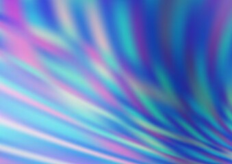 Fototapeta premium Light BLUE vector blurred bright background.