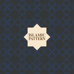 Abstract islamic geometric pattern